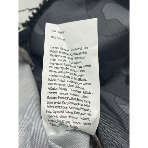 Kipling Camo Fog Eldorado Gray Black Crossbody Travel Bag - Picture 13 of 13